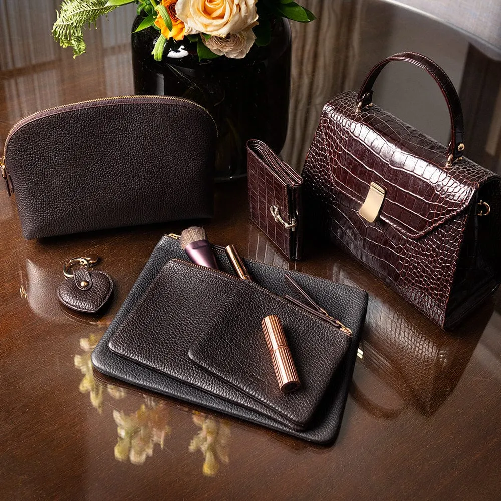 Cosmetic Bag - Brown