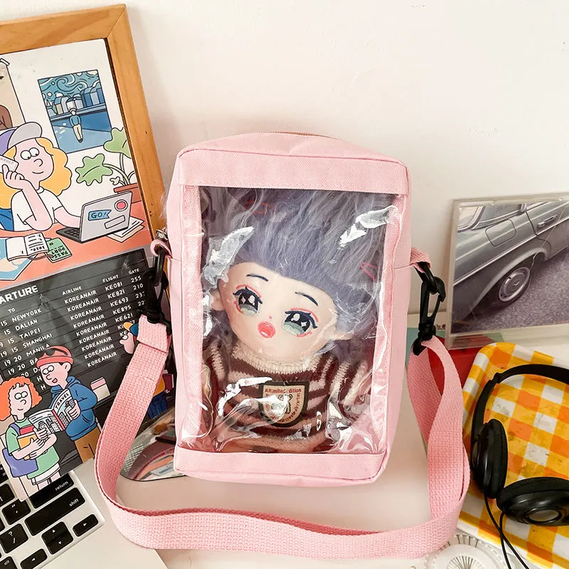 Cotton Doll Diaper Style Cartoon Cute Crossbody Bags
