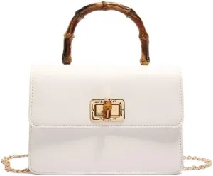 cross-body bag Premium Bamboo Shoulder Bag