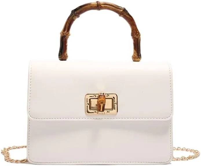 cross-body bag Premium Bamboo Shoulder Bag