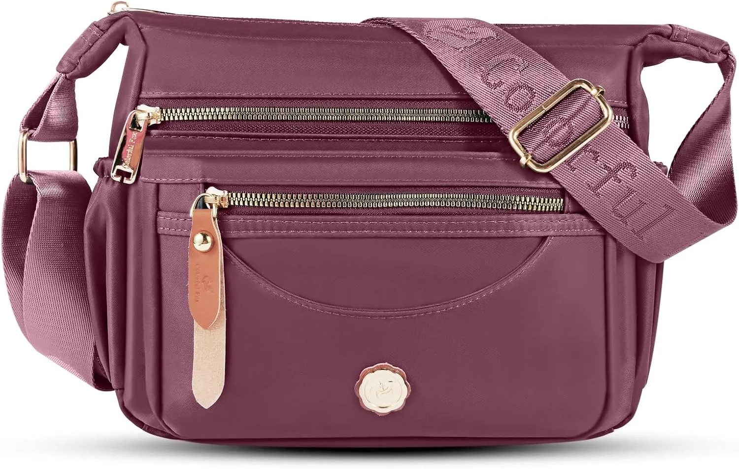 Crossbody Bag for Women, high density Nylon Shoulder Messenger Bag Trendy Pocketbooks, Waterproof and Multi-Pockets
