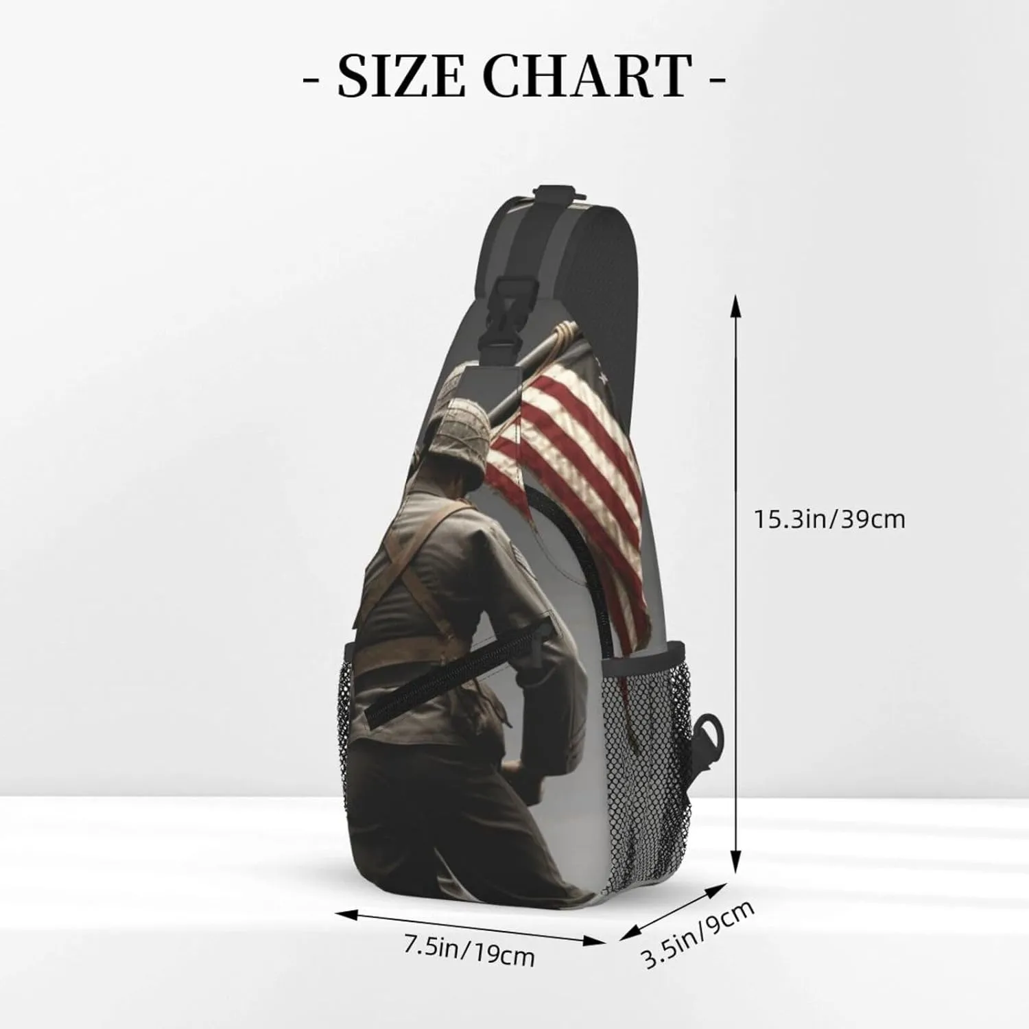Crossbody Bag for Women Men Vintage Wall of Radio Boombox_75800211 Chest Bag Crossbody Sling Bag Adjustable Shoulder Bag
