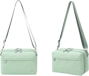 Crossbody Handbag with Coin Purse, 3 Compartments, Zipper, for Travel, Everyday Use