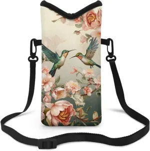 Crossbody Phone Bag Waterproof Mini Cellphone Purse Bag with Adjustable Strap Fits Most Smartphones, 8'' x 4''