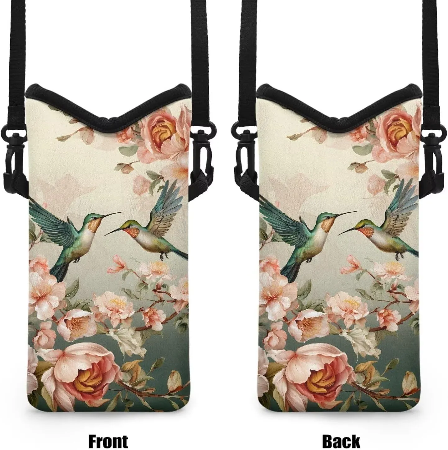 Crossbody Phone Bag Waterproof Mini Cellphone Purse Bag with Adjustable Strap Fits Most Smartphones, 8'' x 4''