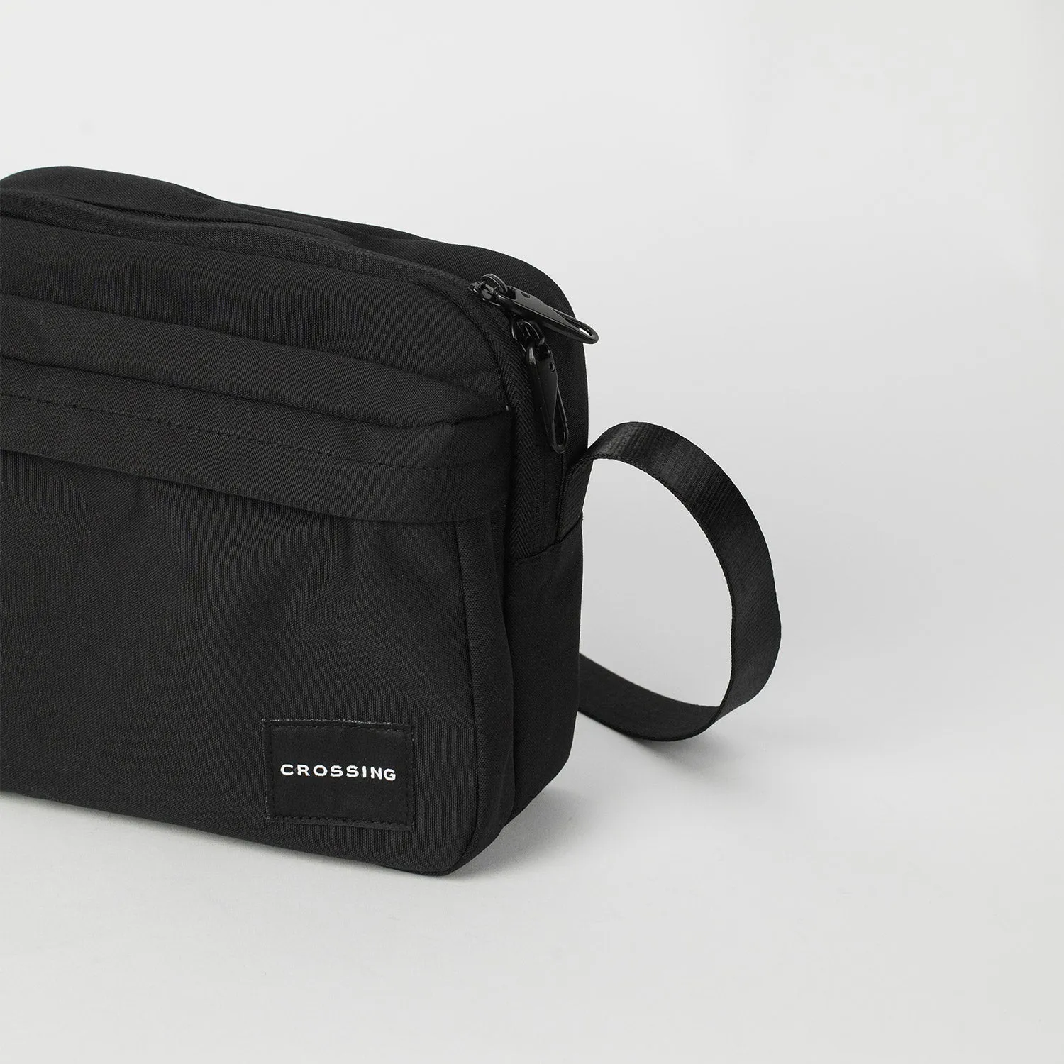 Crossing Jet Set Anti-Theft Multi-Sling with RFID - Black