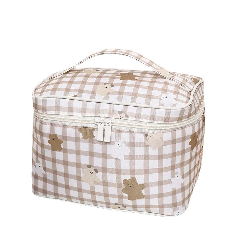 Cute Portable Waterproof Cosmetics Storage Large Capacity Bags