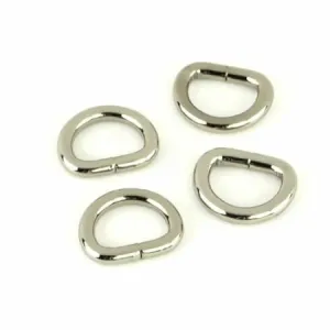 D-Rings 1/2" Nickel