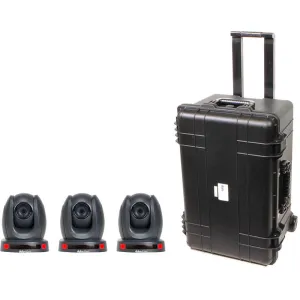 Datavideo GO-3CAM140TC kit (Inlcudes 3x PTC-140T HDBaseT Camera and Case)