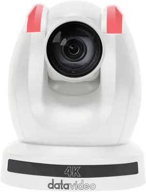 datavideo PTC-280NDIW 4K 12x NDI HX, 3G-SDI HDMI PTZ Camera, White
