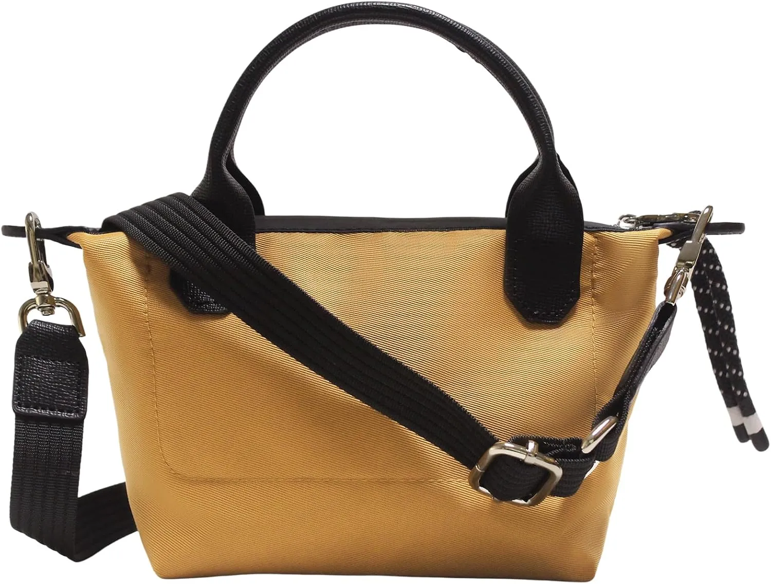 Designer Mini Tote for Women - Lightweight Crossbody Purse with Adjustable Dual Straps (2-Way Carry)
