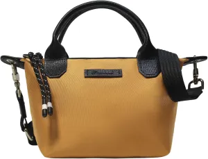 Designer Mini Tote for Women - Lightweight Crossbody Purse with Adjustable Dual Straps (2-Way Carry)