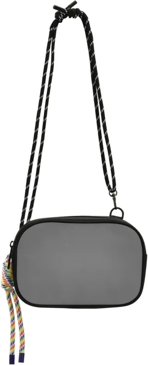 Dim Gray Dim Grey Solid Color Pure Plain Mini Crossbody Bags for Women Trendy with Adjustable Strap Mini Shoulder Bag Have a meal cartera para mujer