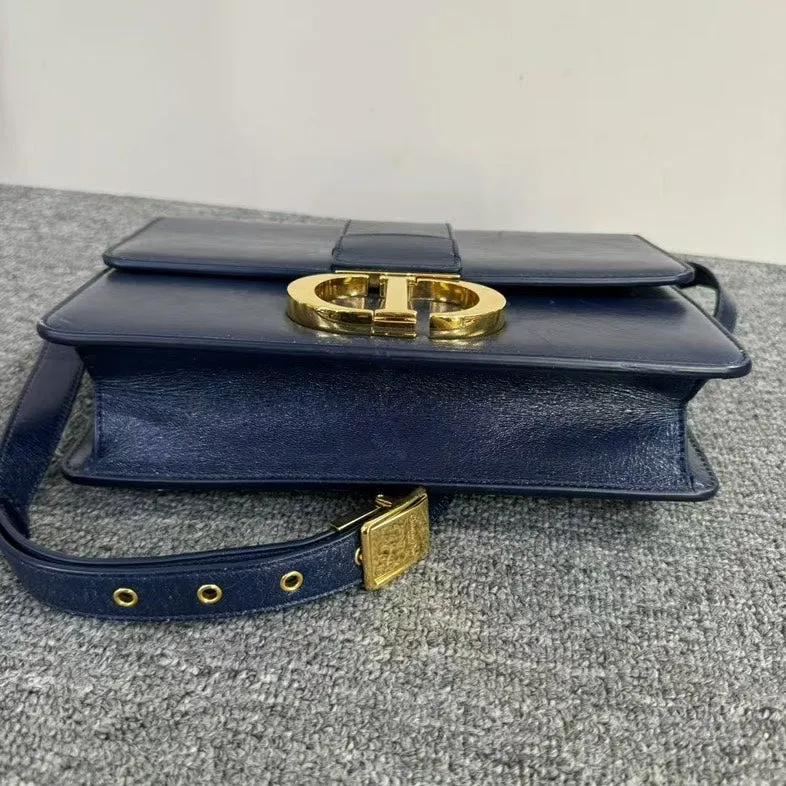 Dior Blue Leather Crossbody Bag