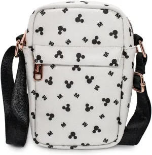 Disney Bag, Crossbody, Mickey Mouse Head and M Icons, Vegan Leather
