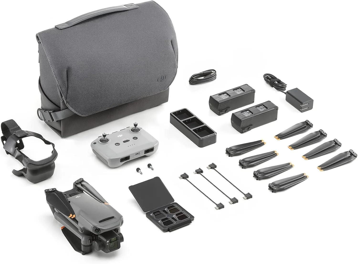 DJI Mavic 3 Fly More Combo Quadcopter with Remote Controller (Renewed)