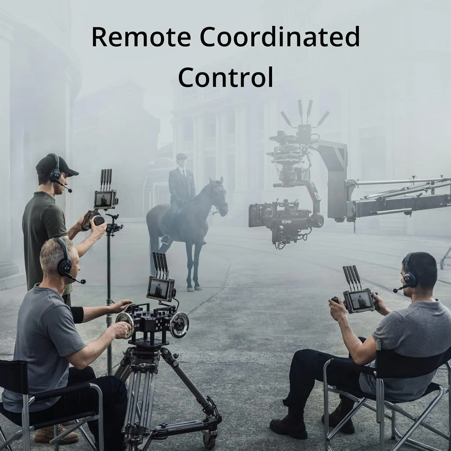 DJI Transmission (High-Bright Monitor Combo), 20,000ft 1080p/60fps Transmission, Transmitter and High-Bright Monitor, Integrated Wireless Receiver, Gimbal/Focus/Camera Control, Independent Recording