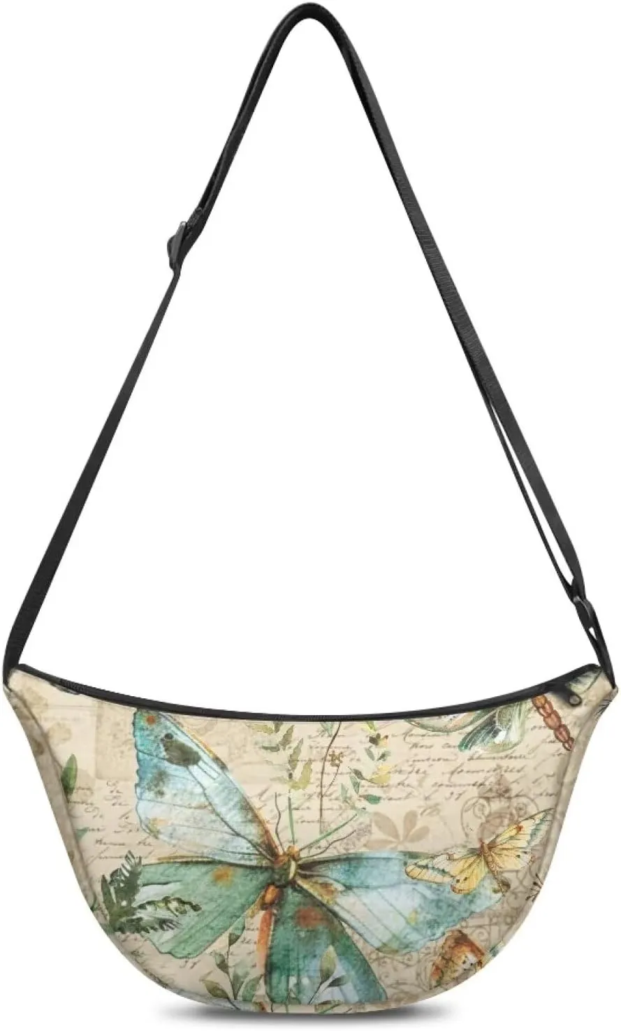 Dolyues Chic Women's Crossbody Hobo Sling Bag - Fashionable Crescent Shoulder Purse & Casual Dumpling Handbag