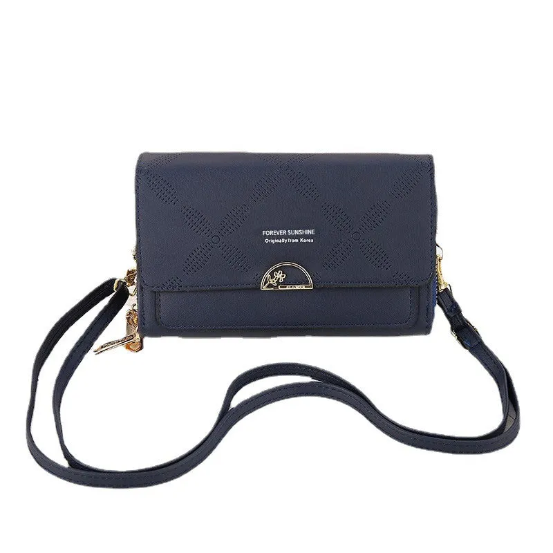 Double Layer Crossbody Purse Bag