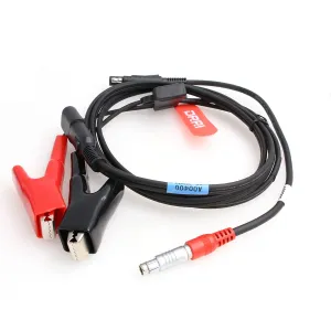 DRRI GPS Hiper Lite 12V External DC Power Cable GPS Receiver for Topcon GB-500, GB1000,HiPer V/Legacy/GB/GR-3