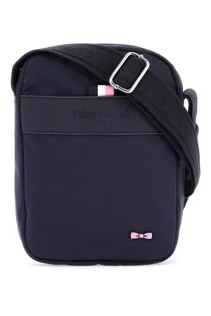 Eden Park Navy Blue Messenger Bag For Men With Zip And Front Pocket For Work