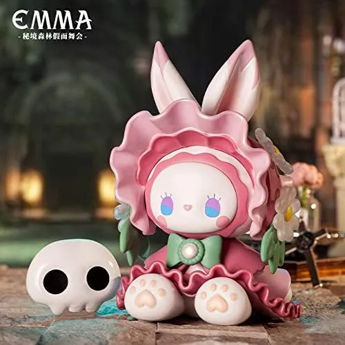 Emma Mystery Forest Mask Party Blind Box Toy Box Bulk Popular Collectible Random Art Toy Bags Cute Figure Creative Gift Boxes Surprise Desktop Decroration for Christmas Birthday Party Holiday