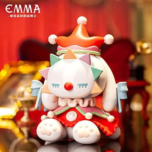 Emma Mystery Forest Mask Party Blind Box Toy Box Bulk Popular Collectible Random Art Toy Bags Cute Figure Creative Gift Boxes Surprise Desktop Decroration for Christmas Birthday Party Holiday