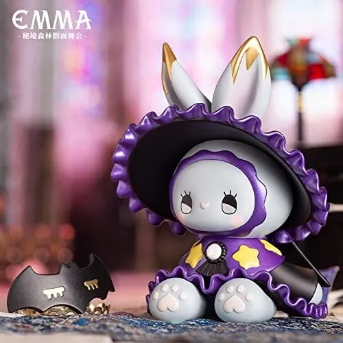 Emma Mystery Forest Mask Party Blind Box Toy Box Bulk Popular Collectible Random Art Toy Bags Cute Figure Creative Gift Boxes Surprise Desktop Decroration for Christmas Birthday Party Holiday