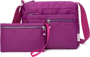ETidy Crossbody Bag For Women Waterproof Lightweight Casual Shoulder Handbag Purse
