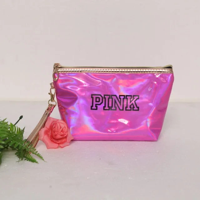 eTya Fashion Waterproof Laser Cosmetic Bags Women