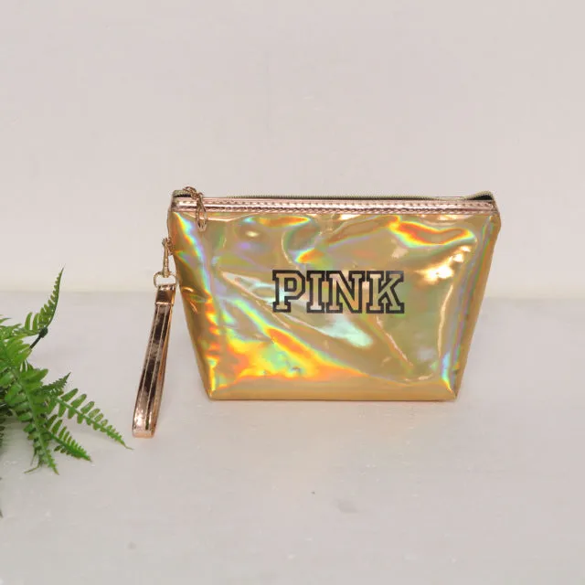 eTya Fashion Waterproof Laser Cosmetic Bags Women
