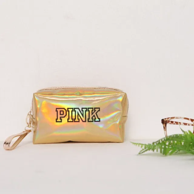 eTya Fashion Waterproof Laser Cosmetic Bags Women