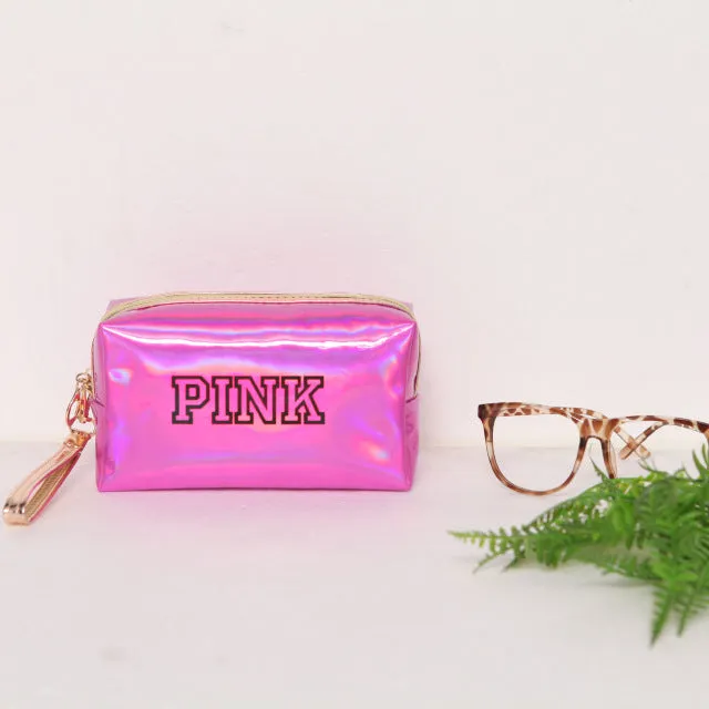 eTya Fashion Waterproof Laser Cosmetic Bags Women