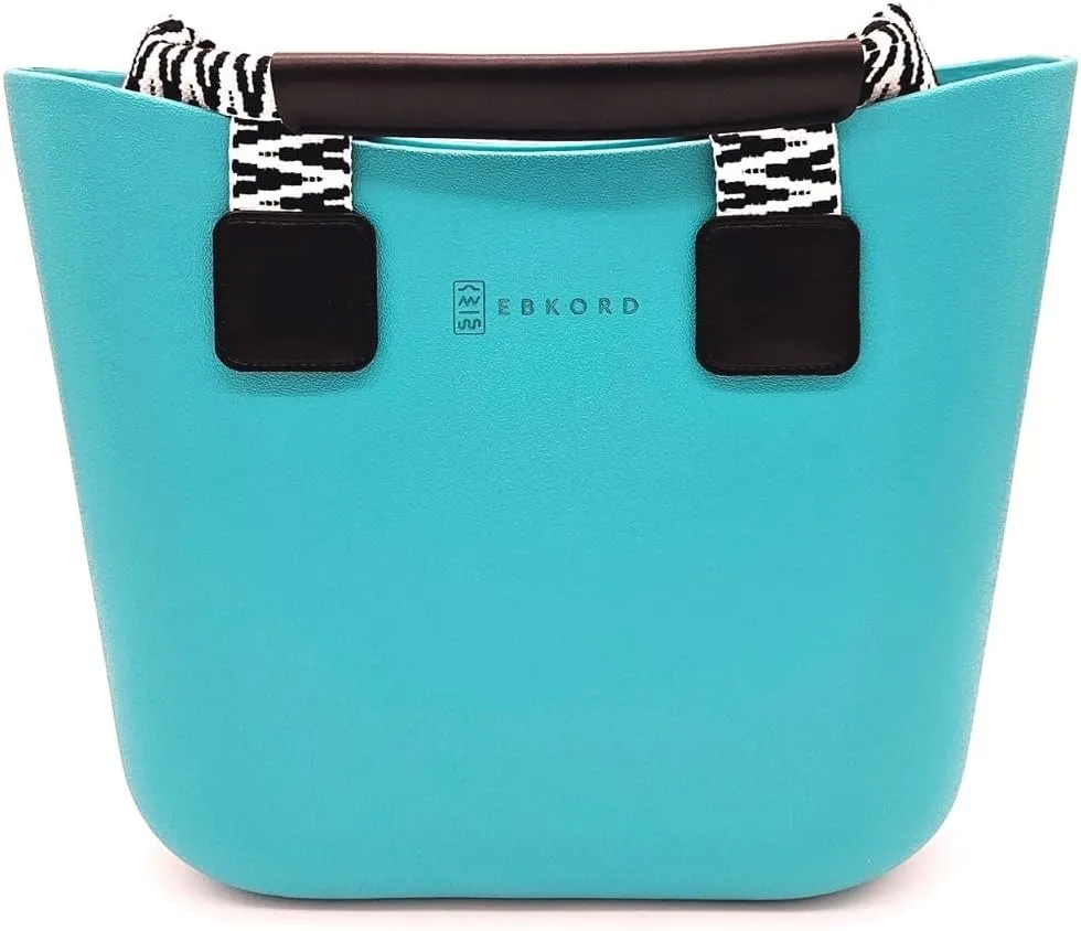 EVA beach bag | Rubber Tote | Waterproof Washable Durable Lightweight | Office Travel | Inner Bag Three pair handles