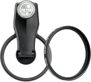 EXAPRO Smartphone Lens Clip w/ Black Mist No.05 Filter, Soft Effect & 1.9in (49mm) Clip, Compatible with iPhone/Android
