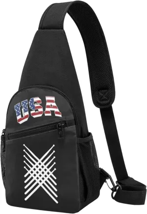 Fading Percussion Drum,Casual one-shoulder crossbody chest bag, fashionable crossbody chest bag