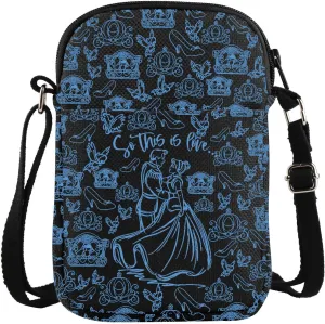 Fairy Tale Princess Gift Princess Cinderella Crossbody Bag For Friend Sister Glass Slipper Gift