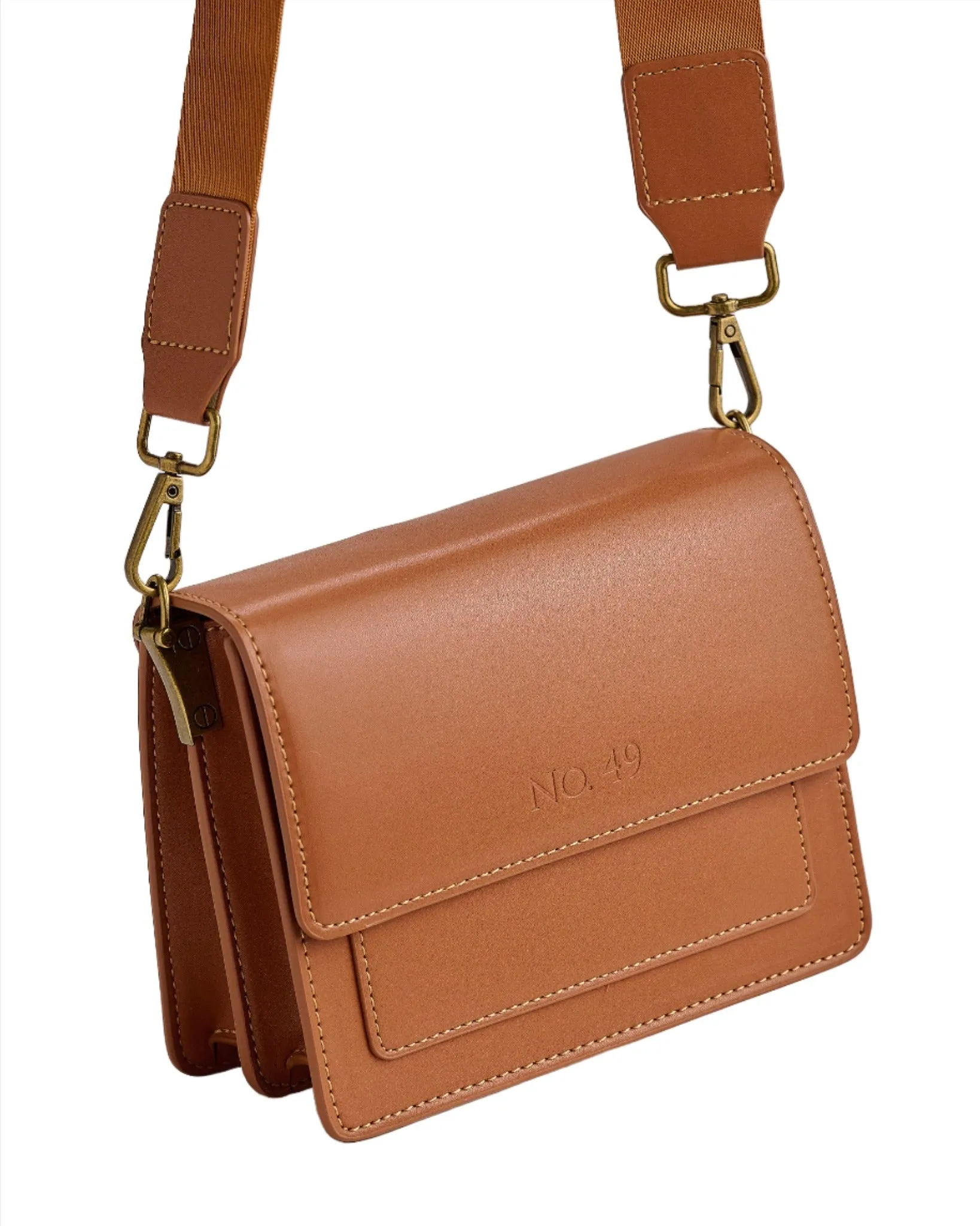 Fifi Brown Crossbody Bag