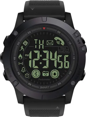 findtime Watch Smart Men Reloj Militar para Hombre Military Tactical Digital Deportivo Outdoor Watches for Mens Tact Digital Sports Waterproof Pedometer Calorie Counter Black