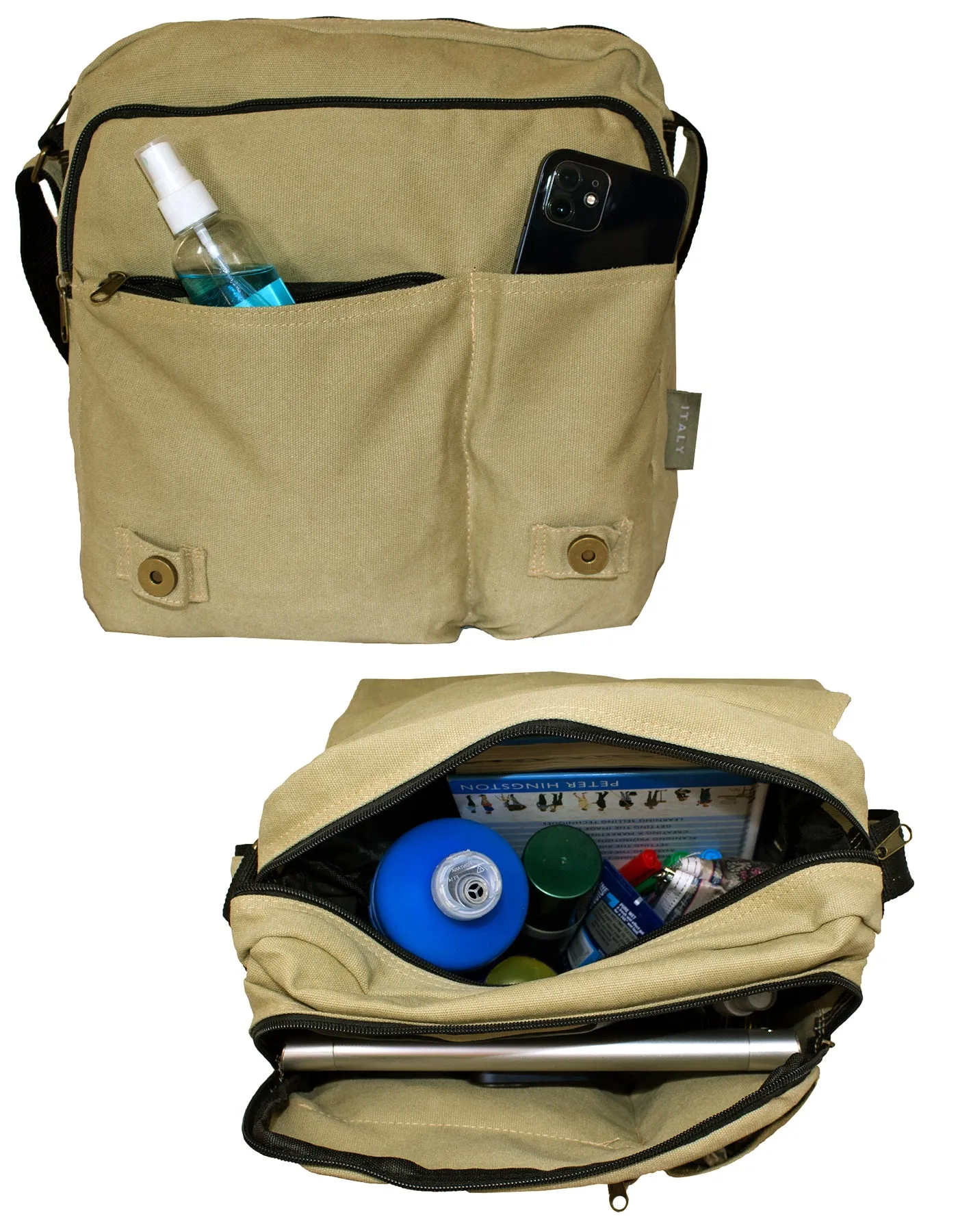 Fino SK-704 Vintage Canvas Shoulder Bag