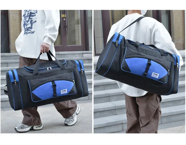 Fitness Travel High-performance Carry Weekend Handbag Outdoor On Backpack Duffel Crossbody Multi-pocket Bags Large Sports Long-lasting Bag Storage Capacity