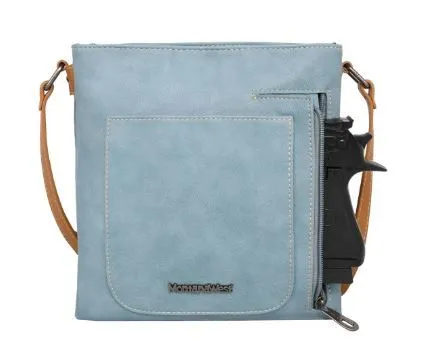Floral Embossed Concealed Carry Bag