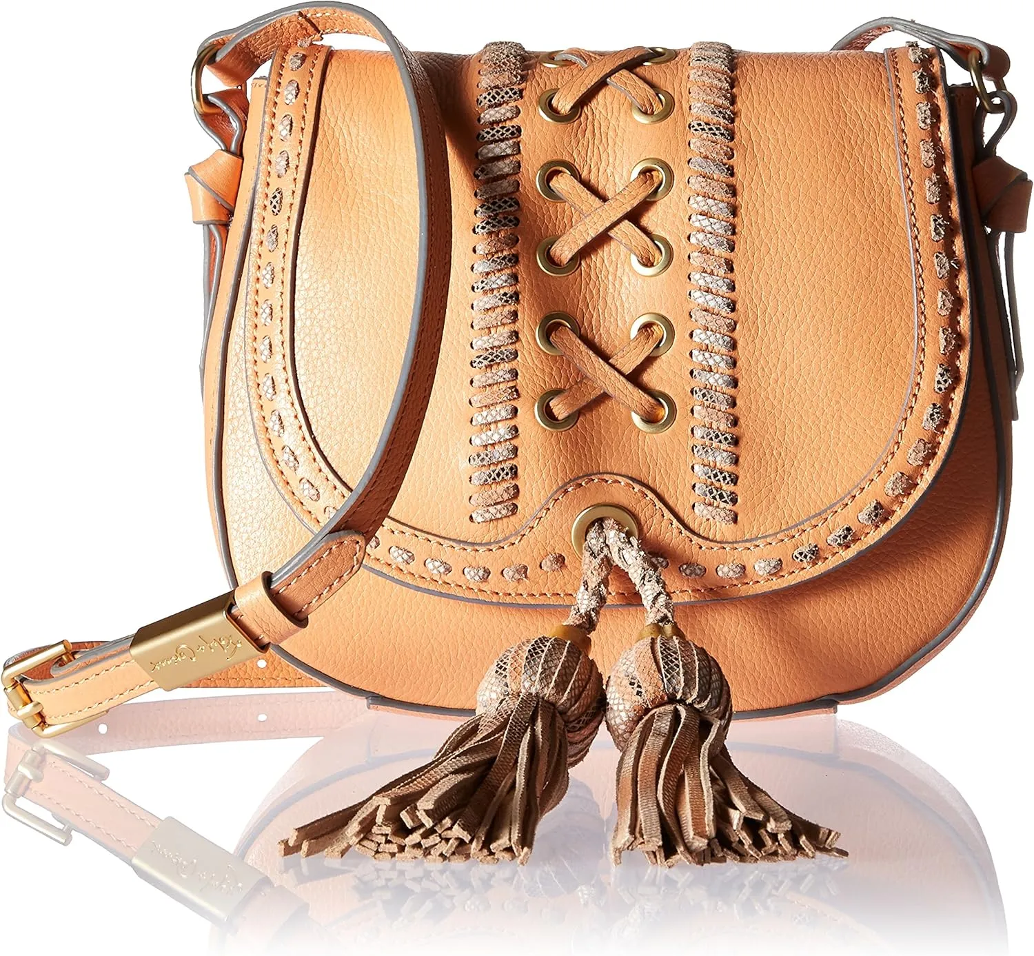 Foley   Corinna Premium Genuine Leather Crossbody Bag