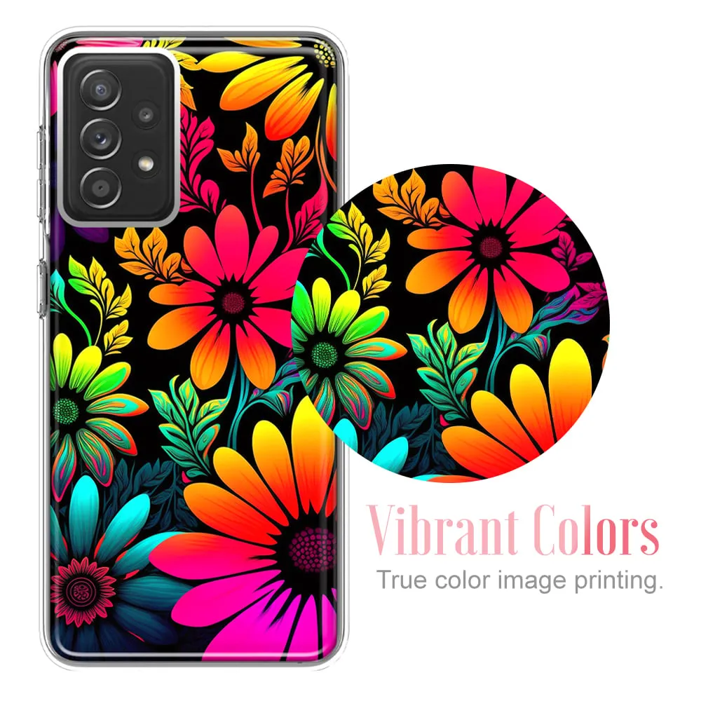 For Samsung Galaxy S23 Ultra Cute Bears Slim Shockproof Hard Shell TPU Case Heavy Duty Protective Phone Cover