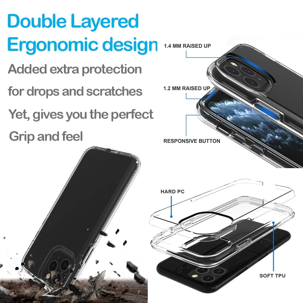For Samsung Galaxy S23 Ultra Cute Bears Slim Shockproof Hard Shell TPU Case Heavy Duty Protective Phone Cover