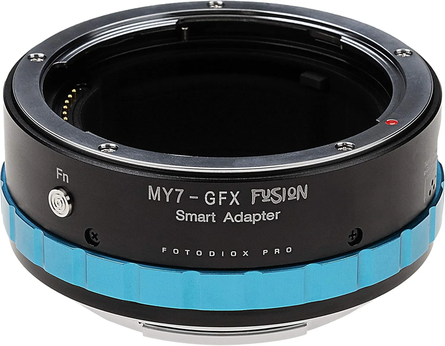 Fotodiox Pro Fusion Adapter, Smart Adapter - Compatible with Mamiya 7 Rangefinder Lenses to Fujifilm G-Mount GFX Mirrorless Digital Camera Systems with Limited Automated Functions