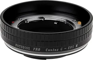 Fotodiox Pro Lens Mount Adapter, Contax G Lens to EOS M EF-m Camera Body
