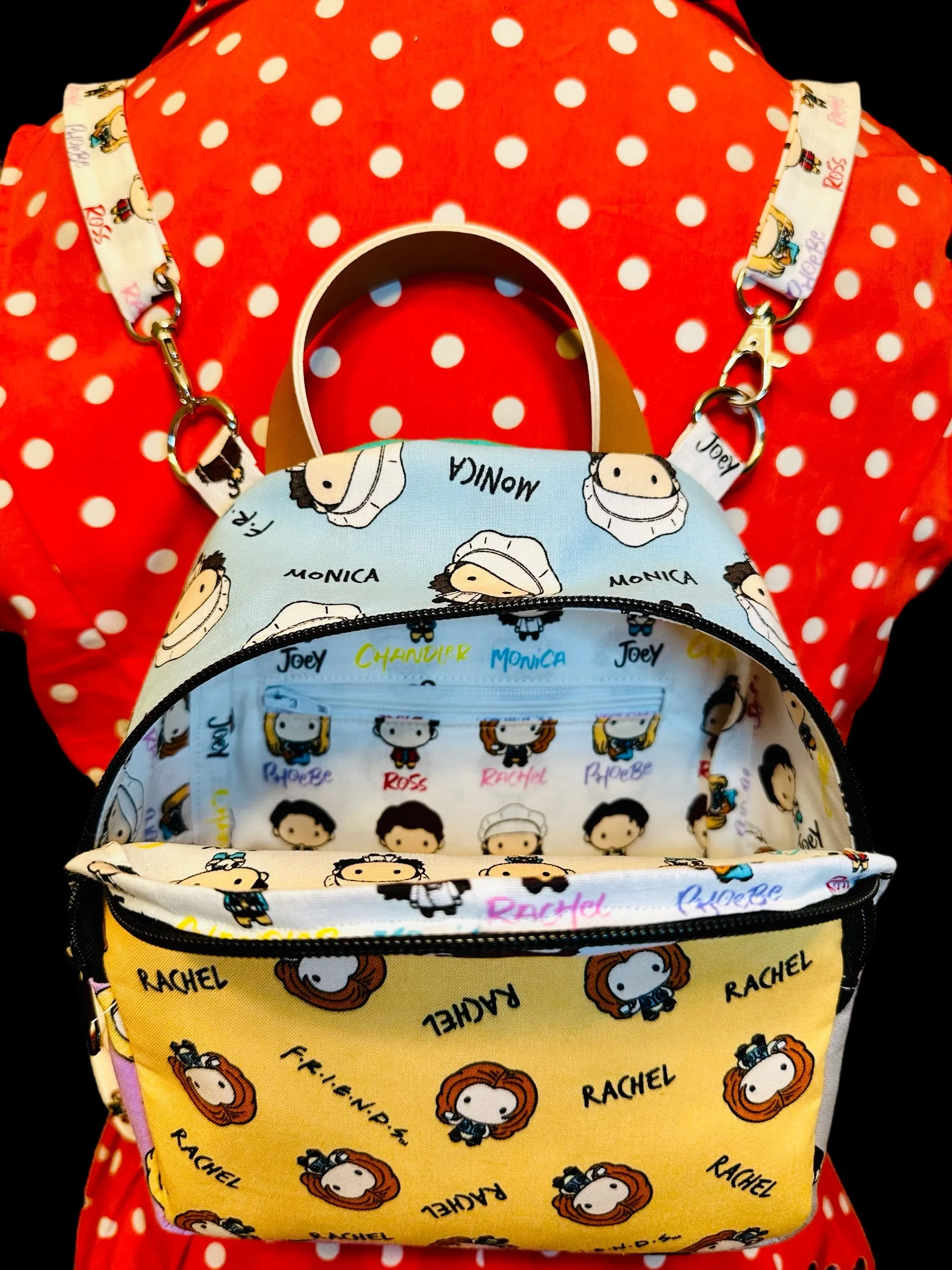 Friends Mini Backpack Purse