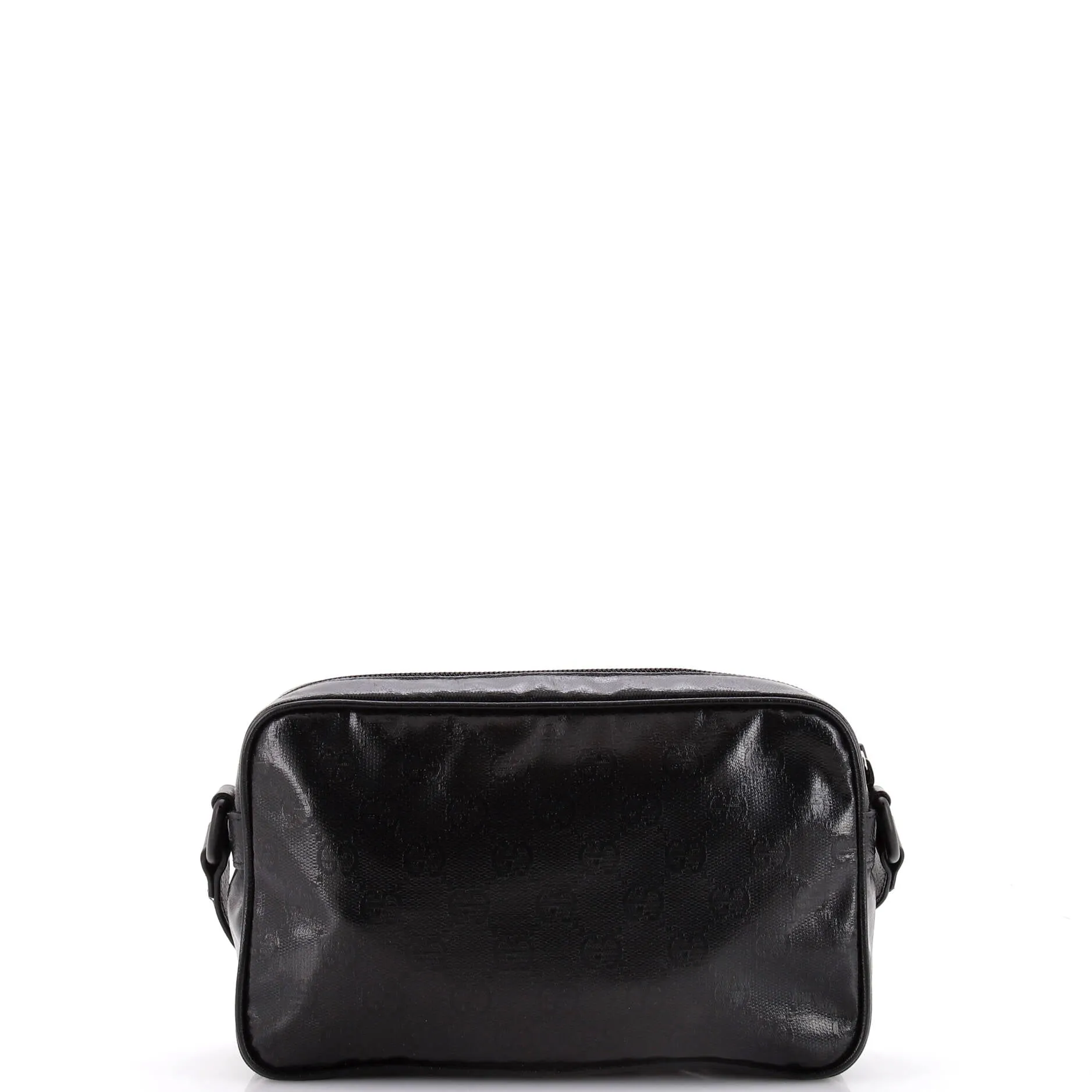 Front Pocket Camera Bag GG Crystal Coated Canvas Mini