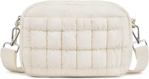 G4Free Puffer Crossbody Bag for Women, Lightweight Small Purse Casual Quilted Clutch Fashionable Shoulder Handbag